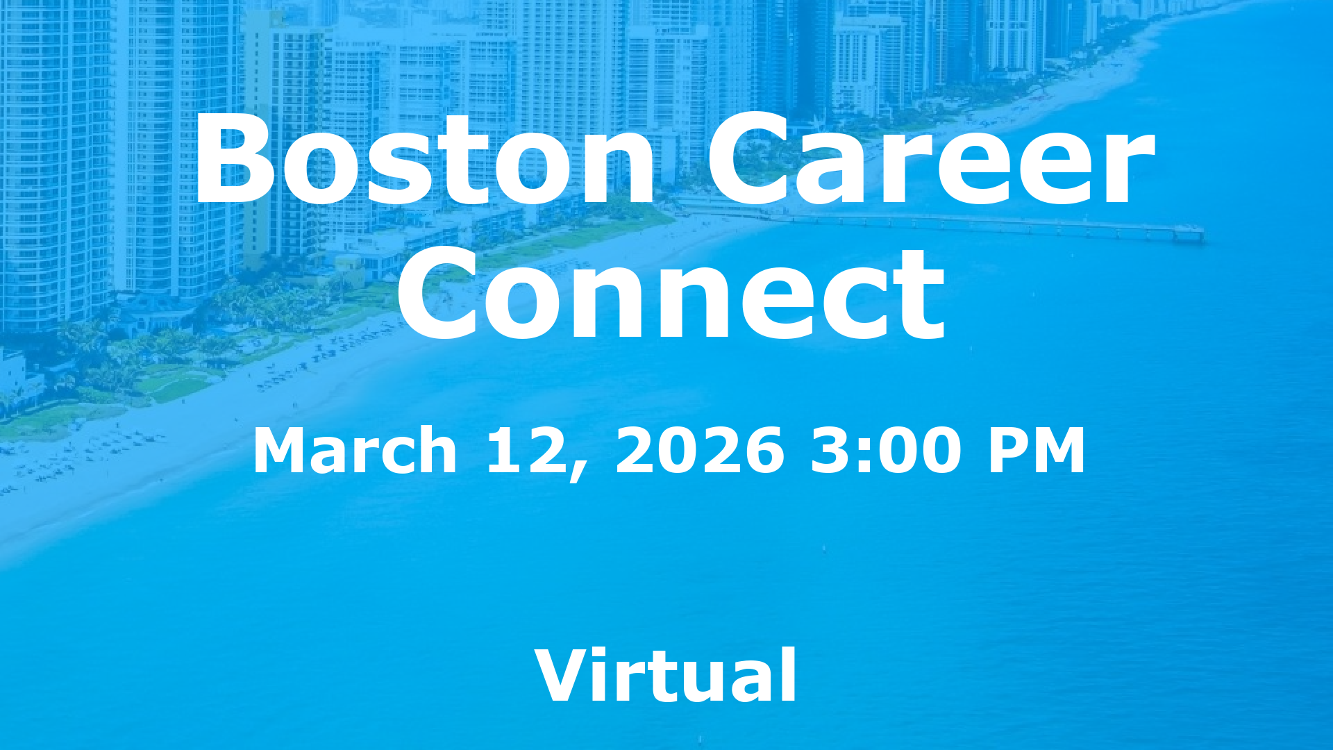 Boston Career Connect event image